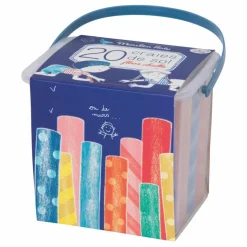 Moulin Roty Craies de sol - Set de 20 Multicolore