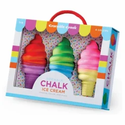 Hot Crocodile Creek Craies Glaces à L'Italienne - Set de 3 Multicolore