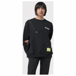 Discount Avnier Crewneck Shadow V2 Coton Bio | Noir