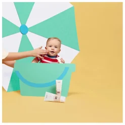 Enfant Naïf Natural Skincare Soins Du Visage|Protection Solaire|Crème solaire bébé et enfant SPF50 - 100 ml