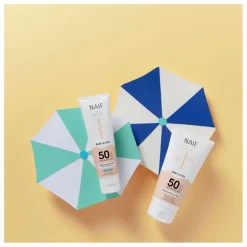 Enfant Naïf Natural Skincare Soins Du Visage|Protection Solaire|Crème solaire bébé et enfant SPF50 - 100 ml