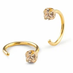 Femme April Please Boucles D'Oreilles|Créoles Dimitri |