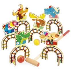 Janod Jeux D'Extérieur|Croquet Grand Huit