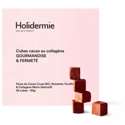 Holidermie Compléments Alimentaires|Cube Cacao au Collagène - 135g