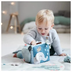 Done by deer Cube d'éveil Deer Multicolore