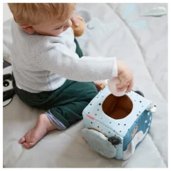 Done by deer Cube d'éveil Deer Multicolore