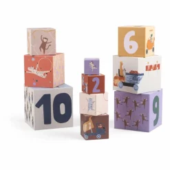 Sebra Jouets D'Éveil|Cubes à empiler Builders
