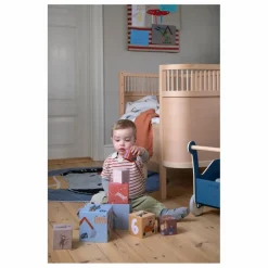 Sebra Jouets D'Éveil|Cubes à empiler Builders