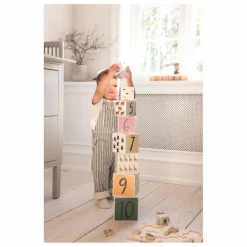 Sebra Cubes à empiler World of Multicolore Sale