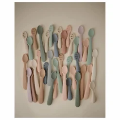 Mushie Premiers Repas|Puériculture|Cuillères bébé en silicone |