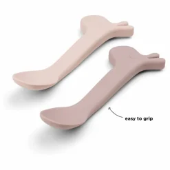 Done by deer Premiers Repas|Puériculture|Cuillères en silicone Lalee - Set de 2 |