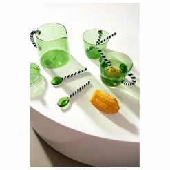 &Klevering Cuillères en verre Duet - Set de 4 | Vert Hot