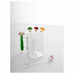 Ichendorf Milano Cuillères en verre Mushroom - Set de 2 |