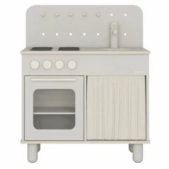 Flexa Cuisinière en bois | Gris clair Online