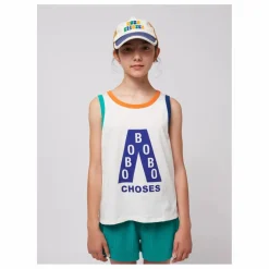 Outlet Bobo Choses Débardeur A Coton Bio | Blanc