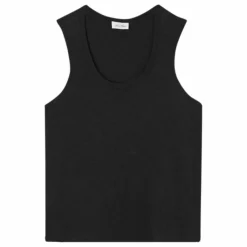 American Vintage Débardeur Col U Jacksonville | Noir Online
