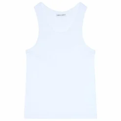 Outlet Smallable Woman Débardeur Côtelé Ayla Coton Bio | Blanc