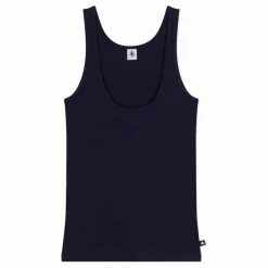 Femme Petit Bateau Tee-Shirts, Polos|Débardeur Uni Laine |