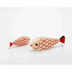 Vitra Vases, Objets Déco|Décoration en bois Mother fish and child - Alexander Girard |