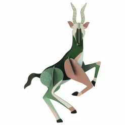 Outlet Studio Roof Décoration murale Antilope Multicolore