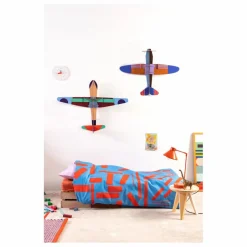 Enfant Studio Roof Décoration murale Avion à hélices