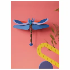 Best Studio Roof Décoration murale Libellule | Bleu