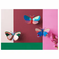 Enfant Studio Roof Décoration Murale|Déco Murale Enfant|Décoration murale Papillon Hapi