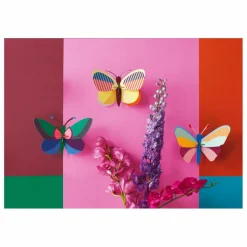 Studio Roof Décoration murale Papillon Cleo Multicolore Outlet