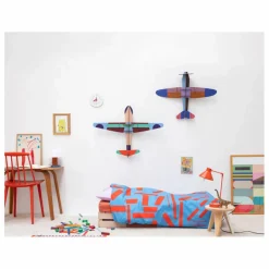 Studio Roof Décoration murale Planeur Multicolore Discount