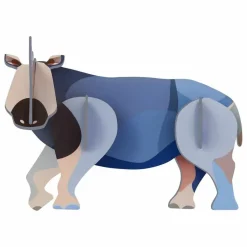 Studio Roof Décoration murale Rhinocéros Multicolore Clearance