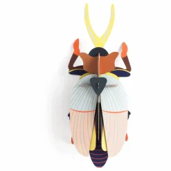 Studio Roof Décoration murale Scarabée rhinocéros Multicolore Clearance