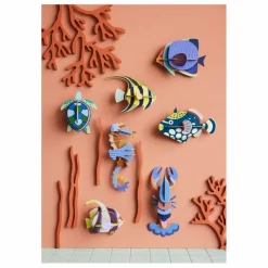 Enfant Studio Roof Décoration Murale|Déco Murale Enfant|Décoration murale Tortue |