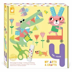 Janod Découpage et collage - x Hachette Multicolore New