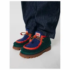 Hot Bobo Choses Derbies Façon Sherpa Wallabee - x Camper | Vert