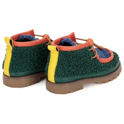 Hot Bobo Choses Derbies Façon Sherpa Wallabee - x Camper | Vert