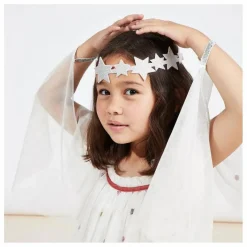Meri Meri Déguisement Ange en tulle avec couronne