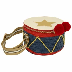 Meri Meri Déguisements|Déguisement Tambour en papier tissé et baguettes en bois