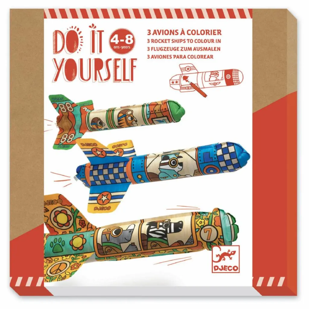 Djeco DIY - A colorier Dans le ciel