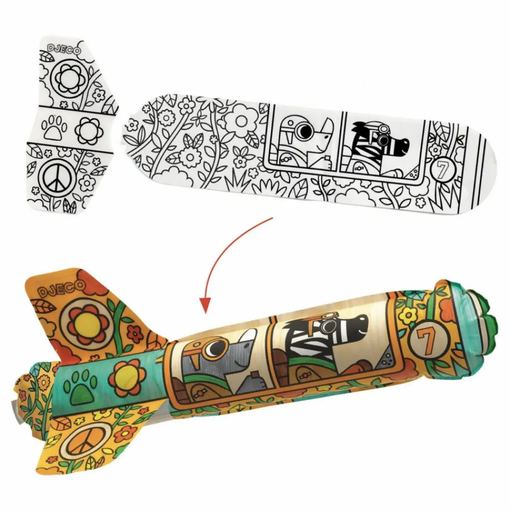 Djeco DIY - A colorier Dans le ciel