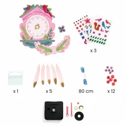 Djeco DIY - Coucou Multicolore Hot