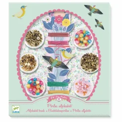 Online Djeco DIY bracelets alphabet à créer Multicolore