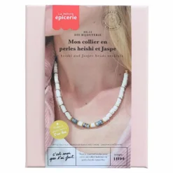 La Petite Épicerie Loisirs Créatifs|DIY Mon Collier en perles Heishi - Jaspe