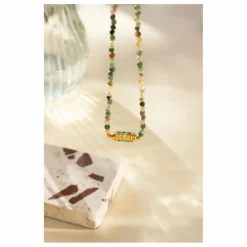 La Petite Épicerie DIY Mon Collier en pierres naturelles d'agate Multicolore Sale