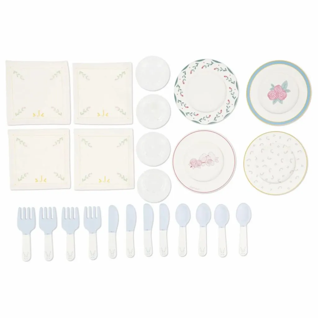 Janod Cuisines, Marchandes|Dînette en valisette - Mamie Soleil