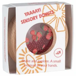 Petit Boum Donut sensoriel Fraises Rouge Sale