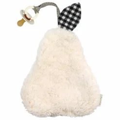 Discount Barnabé aime le café Doudou attache tétine Poire | Noir