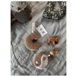 Dappermaentje Doudou attache tétine Yin Yang |