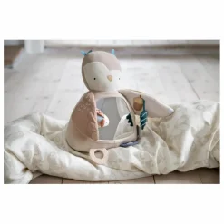 Discount Sebra Doudou d'activités Chouette Blinky | Beige