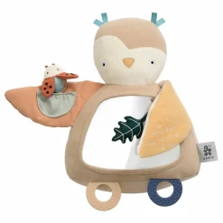 Discount Sebra Doudou d'activités Chouette Blinky | Beige