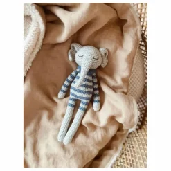Patti Oslo Jouets D'Éveil|Hochets Et Anneaux De Dentition|Doudou Ellie l'éléphant